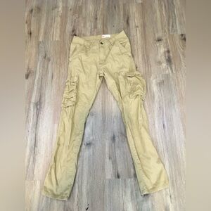 Tan Wrangler Cargo Pants